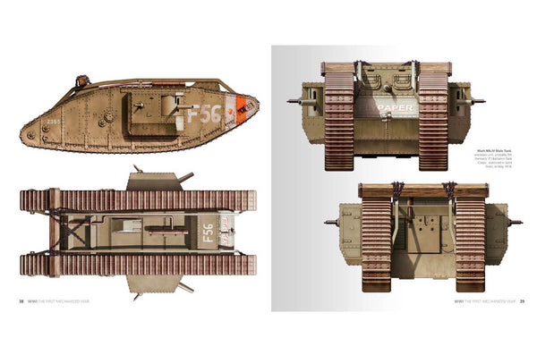 AK Interactive Book WWI The First Mechanised War